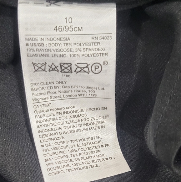 Banana Republic Black Off-Shoulder Laser Cut Ponte Midi Dress Size 10 - Picture 12 of 13